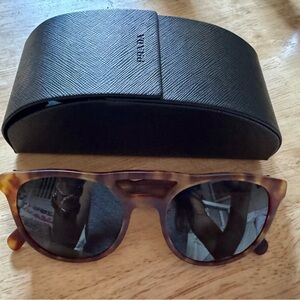 Prada Tortoiseshell Sunglasses with Black Case